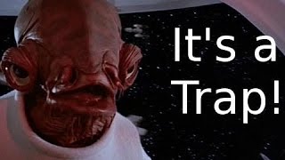 Its a TRAP  Its a CHAP  Admiral Ackbar in Wargame Red Dragon [upl. by Golliner733]