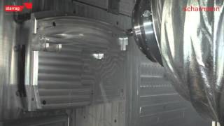 ECOSPEED F 5axes high performance machining centers for aerospace parts [upl. by Nike]