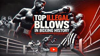 Top Illegal Blows in Boxing History From Mayweather vs Ortiz to Tyson’s Ear Bite [upl. by Sadnalor]