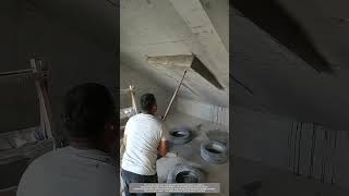 To Place Another Tire In The Middle Of Four Tires Is Better  Attic Roof Skylight Cutting Process [upl. by Akkahs]