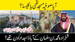 Hagia SophiaTurkeys Famous MosqueMohammed bin SalmanSaudi PrinceHistoryDocumentary [upl. by Certie]