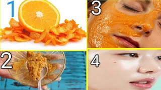 Miracle Orange 🍊 Peel Powder Face Pack for Glowing Skin At Home beauty glowingskin [upl. by Araet]