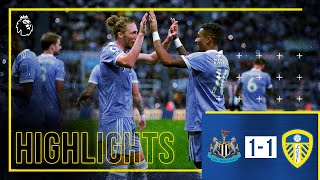 Highlights Newcastle United 11 Leeds United  Raphinha beauty earns point  Premier League [upl. by Stavro]