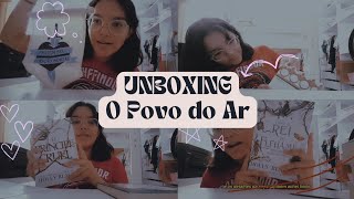 UNBOXING O Povo do Ar  Holly Black [upl. by Tumer792]