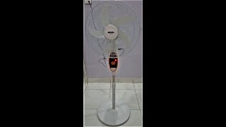 Sogo Rechargeable Fan JPN633 How to Assemble and Review [upl. by Ambrosi]