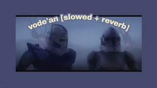 Star Wars Republic Commando Vodean 𝙎𝙡𝙤𝙬𝙚𝙙  𝙍𝙚𝙫𝙚𝙧𝙗 [upl. by Nived160]