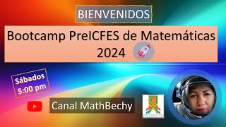 ✨Bootcamp PreICFES 1️⃣1️⃣ Matemáticas [upl. by Atiuqehc]