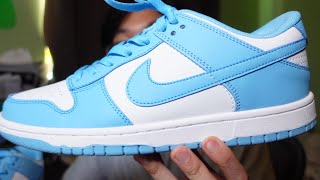 Dunk Low UNC From DHGate  Review  On Foot [upl. by Enahsal]