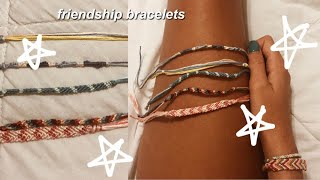 how to make friendship bracelets [upl. by Kciregor]