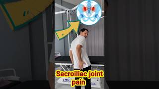 Sacroiliac joint pain Home exercises exercise youtubeshorts short [upl. by Gilbertina31]