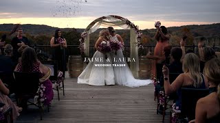 Jaime and Laura Teaser  Missouri LGBTQ Wedding Video [upl. by Claudius]