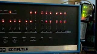 MITS Altair 8800 demonstration [upl. by Talie]