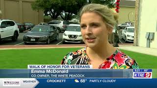 City of Lufkin celebrates veterans with Downtown Walk of Honor [upl. by Koenig]