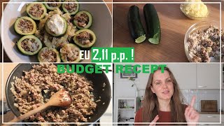 Hoe maak je gevulde courgette  MEER VOOR JE GELD 1 [upl. by Milena]