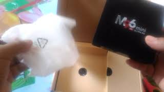 Unboxing TV Box M96 mini 4K untra HD [upl. by Dever]