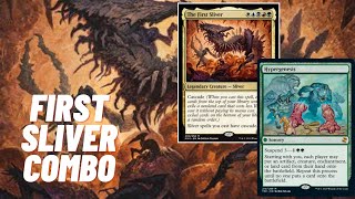 The First Sliver Combo Hypergenesis Combo EDH [upl. by Ssecnirp]