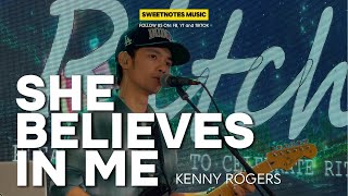 She Believes In Me  Kenny Rogers  Sweetnotes Cover [upl. by Caylor]