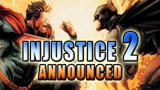 INJUSTICE 2 ANNOUNCED Netherrealm Studios Rumors amp Mortal Kombat 10 [upl. by Lirbij721]