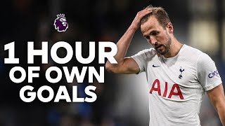 1 HOUR of BIZARRE Premier League Own Goals [upl. by Boff]