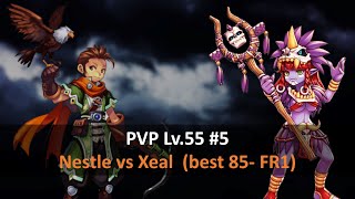 NosTale FR1  PVP Level 55 5  SP9 VS BEST Lv85 FR1 [upl. by Reffotsirhc623]