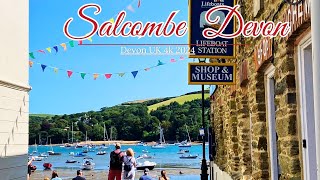 Salcombe Devon Beautiful Costal Town 2024 4k [upl. by Kenay]