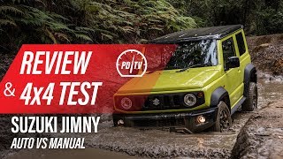 2019 Suzuki Jimny Detailed review amp hardcore offroad test POV [upl. by Ynamreg]