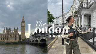 London Diary  travel VLOG first time in the city cafes amp eats hidden gems [upl. by Guinevere285]