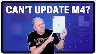 Why iPad Pro M4 Cant Update to iPadOS 18 yet [upl. by Eelaroc]