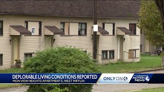 Residents sign petition related to Mon View Heights in West Mifflin [upl. by Arratal]