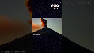 🇲🇽🌋 Popocatépetl Volcano Activity – Mexico November 10 2024‼️ [upl. by Idroj]