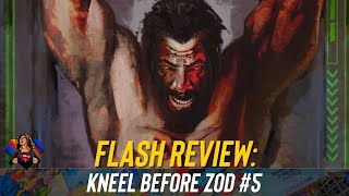 Kneel Before Zod 5 Comic Review [upl. by Halak]