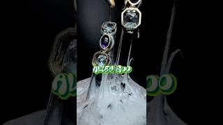 Turning dormant gemstones into dazzling dangling earrings [upl. by Ahsienal944]