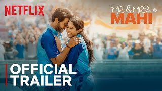 Mr amp Mrs Mahi  Official Trailer  Janhvi Kapoor RajKummar Rao [upl. by Frangos812]