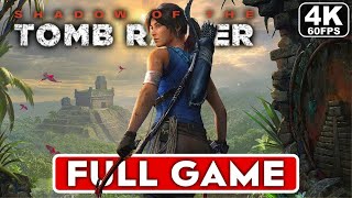 SHADOW OF THE TOMB RAIDER Gameplay Walkthrough Part 1 FULL GAME 4K 60FPS PC ULTRA  No Commentary [upl. by Atikam666]