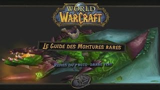 Le Guide des montures rares de World of Warcraft RÊNES DE PROTODRAKE VERT [upl. by Eddy]