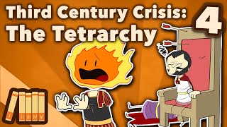 Third Century Crisis  The Tetrarchy  Roman History  Extra History  Part 4 [upl. by Kalila]