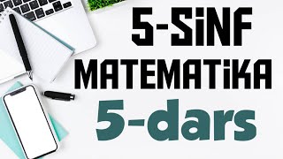 5  Sinf Matematika 5 Dars  Natural sonlarni yaxlitlash [upl. by Eixela198]