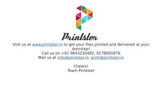 Spiral binding  Ring binding  Printsterin Get Printed [upl. by Tarryn]