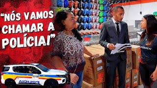 AME4ÇARAM CHAMAR A POLÍCIA PARA JORNALISTA [upl. by Rimma]