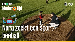 Beeball  Nora zoekt een sport Kindertijd KRONCRV [upl. by Minier839]