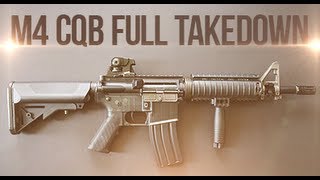 M4 CQB AampK Полная разборка  Full takedown М4 [upl. by Magnuson]