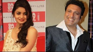 Govinda says no to Alia [upl. by Eidnahs]