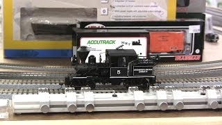 On30 Bachmann Spectrum 14 ton two truck Heisler DCC and Tsunami Sound Module [upl. by Yumuk621]