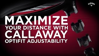 Callway Drivers How to Use the Optifit Hosel to Adjust Loft amp Lie [upl. by Lauer975]