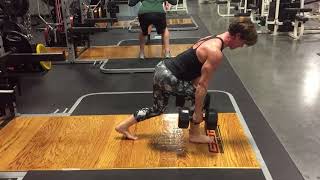 Split Stance Bent Over Dumbbell Row [upl. by Carl785]