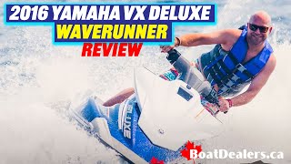 2016 Yamaha VX Deluxe Waverunner [upl. by Aerdnod908]