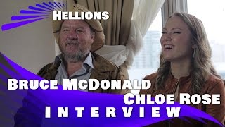 Bruce McDonald and Chloe Rose Interview  Hellions [upl. by Scully]