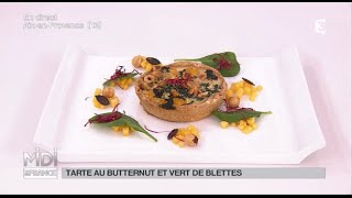 RECETTE  Tarte au potiron et verts de blette [upl. by Linetta]