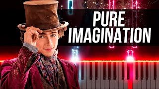 Pure Imagination  From quotWonkaquot  PIANO SHEET MUSIC  MIDI 🎹 [upl. by Oiril]