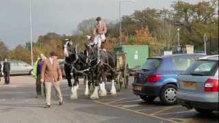 2011  Santa Arriving at Chessington Garden Centre [upl. by Ehtnax]